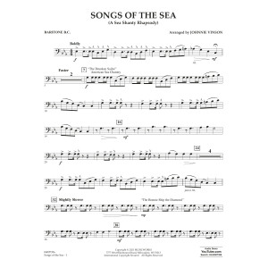 Songs of the Sea (A Sea Shanty Rhapsody) - Baritone B.C.