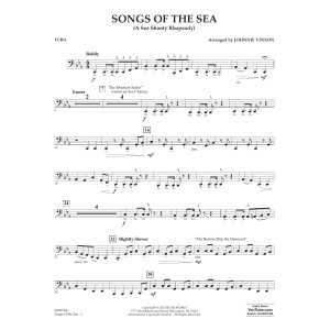 Songs of the Sea (A Sea Shanty Rhapsody) - Tuba