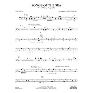 Songs of the Sea (A Sea Shanty Rhapsody) - Bass