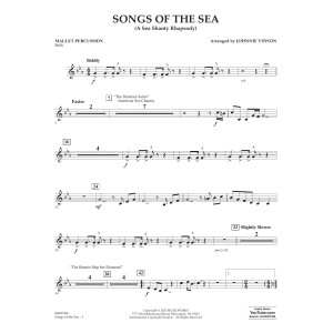Songs of the Sea (A Sea Shanty Rhapsody) - Mallet Percussion
