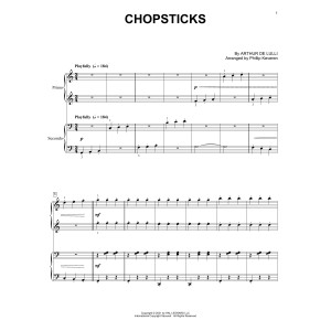 Chopsticks (arr. Phillip Keveren)