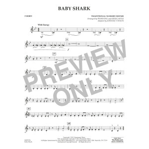 Baby Shark (arr. Johnnie Vinson) - F Horn