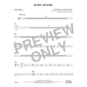 Baby Shark (arr. Johnnie Vinson) - Percussion 2