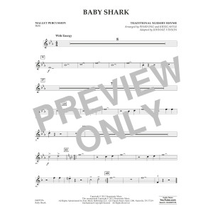 Baby Shark (arr. Johnnie Vinson) - Mallet Percussion