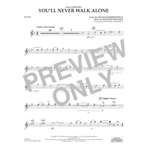 You'll Never Walk Alone (from Carousel) (arr. Michael Sweeney) - Flute