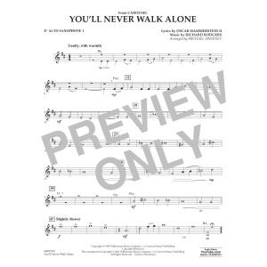 You'll Never Walk Alone (from Carousel) (arr. Michael Sweeney) - Eb Alto Saxophone 1