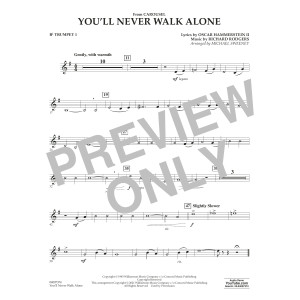 You'll Never Walk Alone (from Carousel) (arr. Michael Sweeney) - Bb Trumpet 1