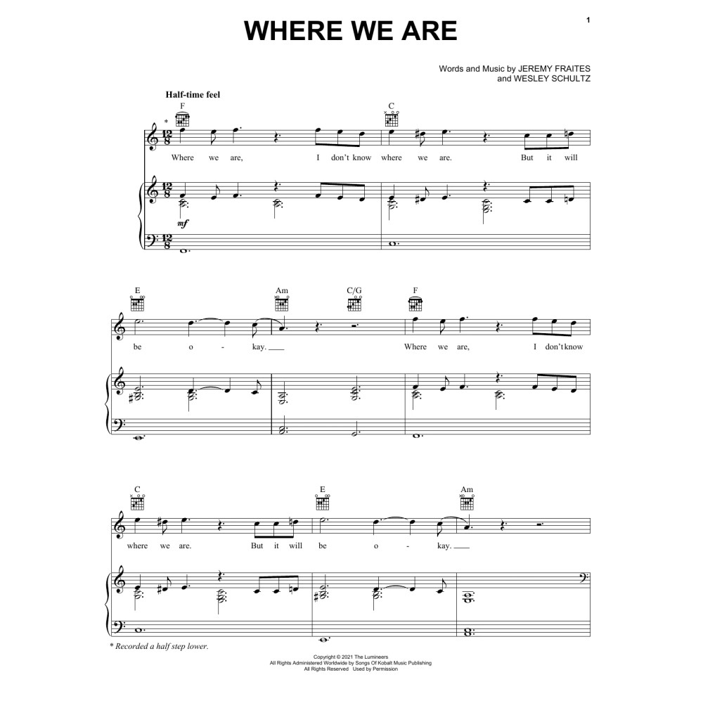 WHERE WE ARE