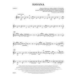 Havana (arr. Larry Moore) - Violin 1