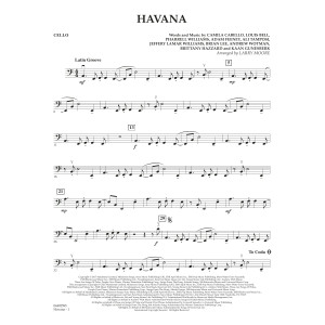 Havana (arr. Larry Moore) - Cello