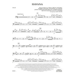 Havana (feat. Young Thug) (arr. Larry Moore) - Cello