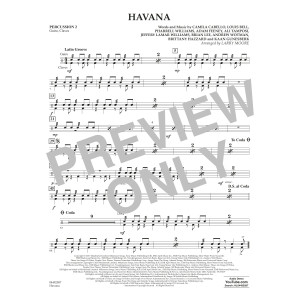 Havana (feat. Young Thug) (arr. Larry Moore) - Percussion 2