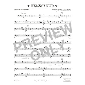 The Mandalorian (from Star Wars: The Mandalorian) (arr. Longfield) - Trombone/Baritone B.C.