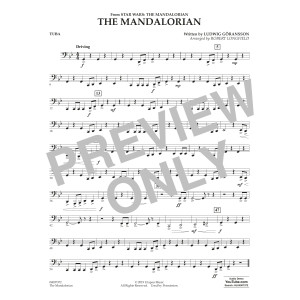 The Mandalorian (from Star Wars: The Mandalorian) (arr. Longfield) - Tuba