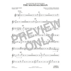 The Mandalorian (from Star Wars: The Mandalorian) (arr. Longfield) - Mallet Percussion