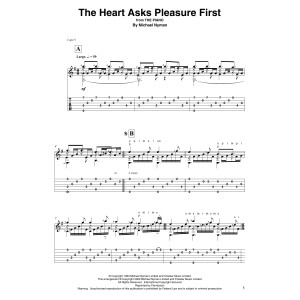 The Heart Asks Pleasure First (from The Piano) (arr. David Jaggs)