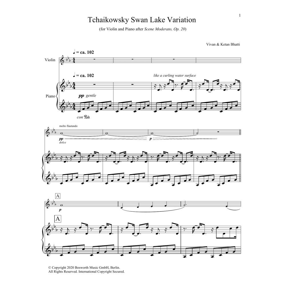 Tchaikowsky Swan Lake Variation