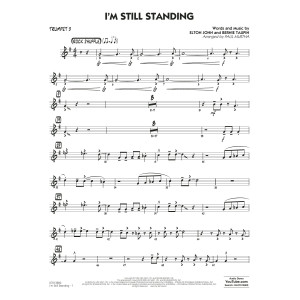 I'm Still Standing (arr. Paul Murtha) - Trumpet 3