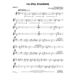 I'm Still Standing (arr. Paul Murtha) - Trumpet 4