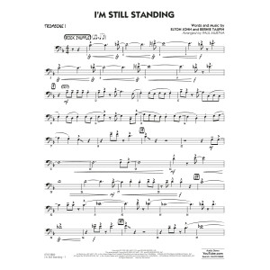 I'm Still Standing (arr. Paul Murtha) - Trombone 1