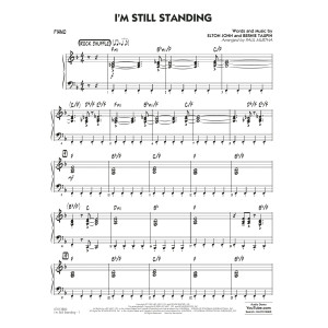 I'm Still Standing (arr. Paul Murtha) - Piano