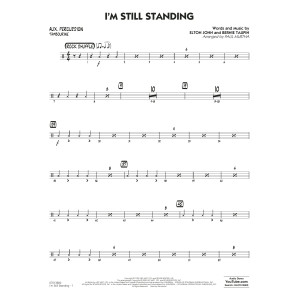 I'm Still Standing (arr. Paul Murtha) - Aux Percussion