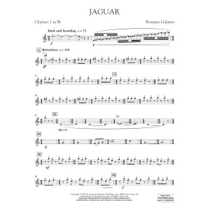 Jaguar - Bb Clarinet 1