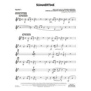 Summertime (arr. Paul Murtha) - Trumpet 1