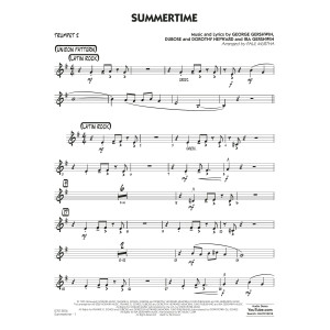 Summertime (arr. Paul Murtha) - Trumpet 2