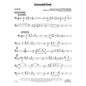 Summertime (arr. Paul Murtha) - Trombone 1