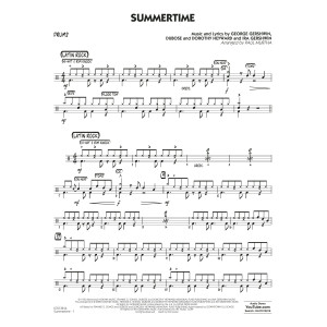 Summertime (arr. Paul Murtha) - Drums