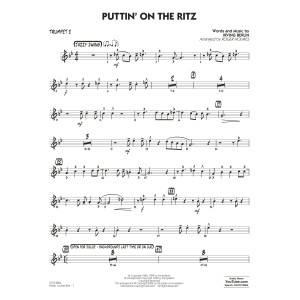 Puttin' On The Ritz (arr. Roger Holmes) - Trumpet 2