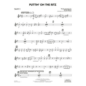Puttin' On The Ritz (arr. Roger Holmes) - Trumpet 3