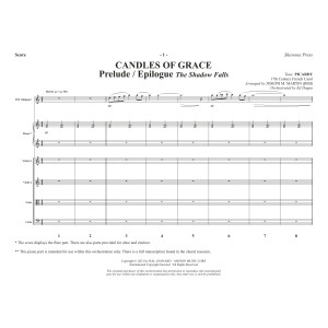 Candles Of Grace (A Service for Tenebrae) - Full Score