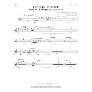 Candles Of Grace (A Service for Tenebrae) - Flute