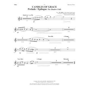 Candles Of Grace (A Service for Tenebrae) - Oboe
