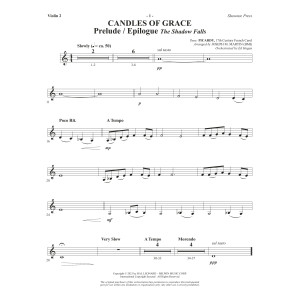 Candles Of Grace (A Service for Tenebrae) - Violin 2