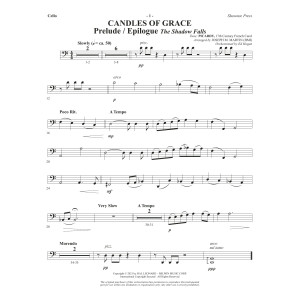 Candles Of Grace (A Service for Tenebrae) - Cello
