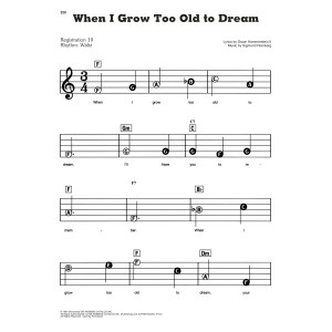 When I Grow Too Old To Dream