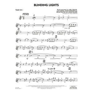 Blinding Lights (arr. Paul Murtha) - Tenor Sax 1