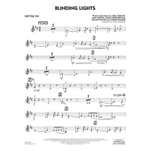Blinding Lights (arr. Paul Murtha) - Baritone Sax