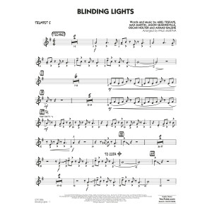 Blinding Lights (arr. Paul Murtha) - Trumpet 2