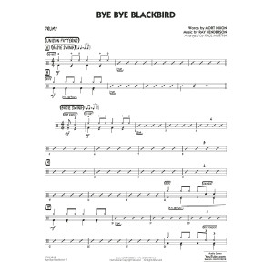 Bye Bye Blackbird (arr. Paul Murtha) - Drums