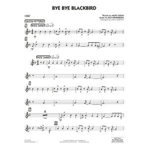 Bye Bye Blackbird (arr. Paul Murtha) - Vibes