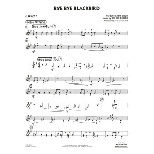 Bye Bye Blackbird (arr. Paul Murtha) - Bb Clarinet 2