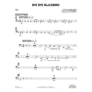 Bye Bye Blackbird (arr. Paul Murtha) - Tuba
