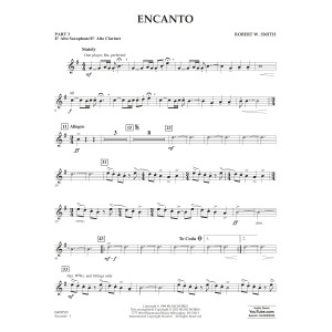 Encanto - Pt.3 - Eb Alto Sax/Alto Clar.