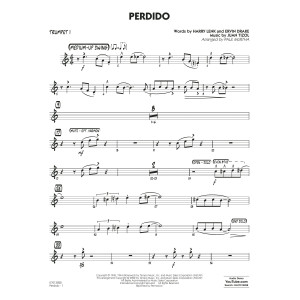 Perdido (arr. Paul Murtha) - Trumpet 1