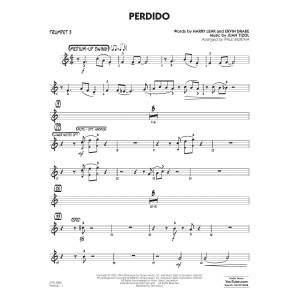 Perdido (arr. Paul Murtha) - Trumpet 3