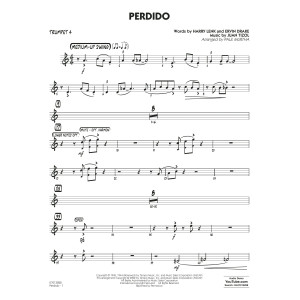 Perdido (arr. Paul Murtha) - Trumpet 4